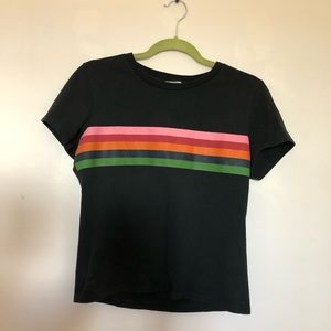 Reformation rainbow tee